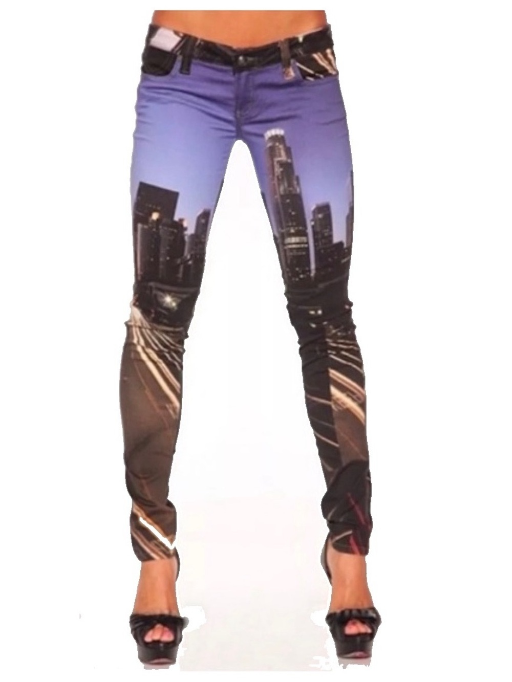 Frankie B Perfect Fit My BFF Jeggings Skinny Jeans LA Sky Line Size 29
